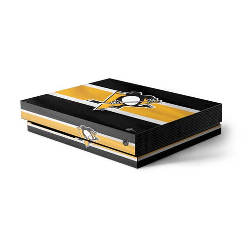 NHL Pittsburgh Penguins Jersey Xbox One X Console Skin