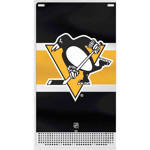 NHL Pittsburgh Penguins Jersey Xbox Series S Console Skin