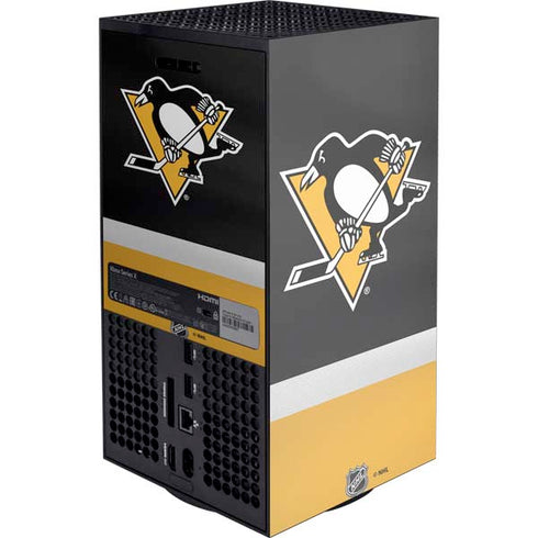 NHL Pittsburgh Penguins Jersey Xbox Series X Console Skin