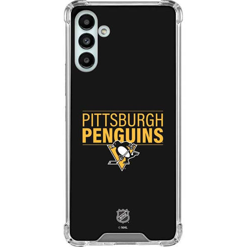 NHL Pittsburgh Penguins Lineup Galaxy A13 5G Clear Case
