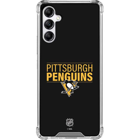 NHL Pittsburgh Penguins Lineup Galaxy A14 5G Clear Case