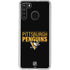 NHL Pittsburgh Penguins Lineup Galaxy A21 Clear Case