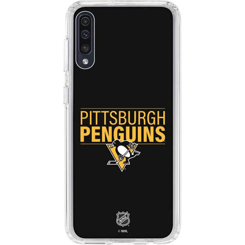 NHL Pittsburgh Penguins Lineup Galaxy A50 Clear Case