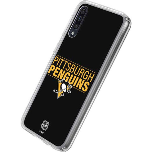 NHL Pittsburgh Penguins Lineup Galaxy A50 Clear Case