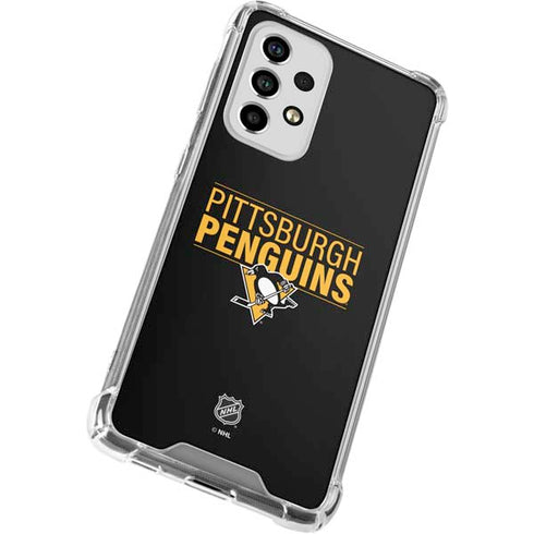 NHL Pittsburgh Penguins Lineup Galaxy A53 5G Clear Case