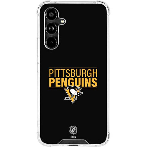 NHL Pittsburgh Penguins Lineup Galaxy A54 5G Clear Case
