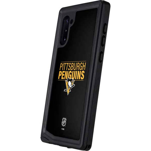 NHL Pittsburgh Penguins Lineup Galaxy Note 10 Waterproof Case