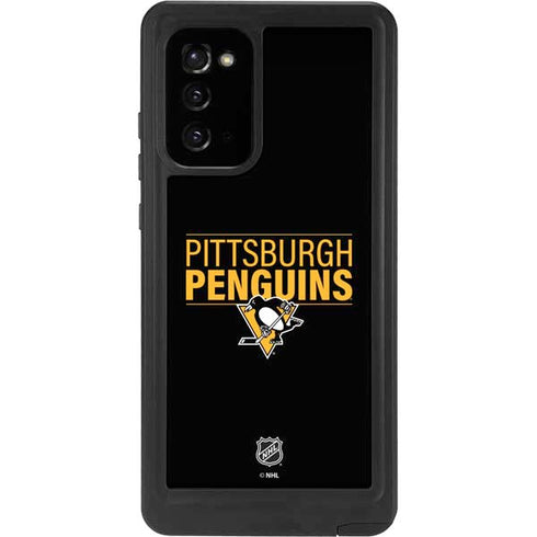 NHL Pittsburgh Penguins Lineup Galaxy Note20 5G Waterproof Case
