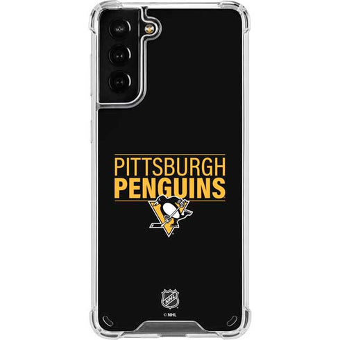 NHL Pittsburgh Penguins Lineup Galaxy S21 Plus 5G Clear Case