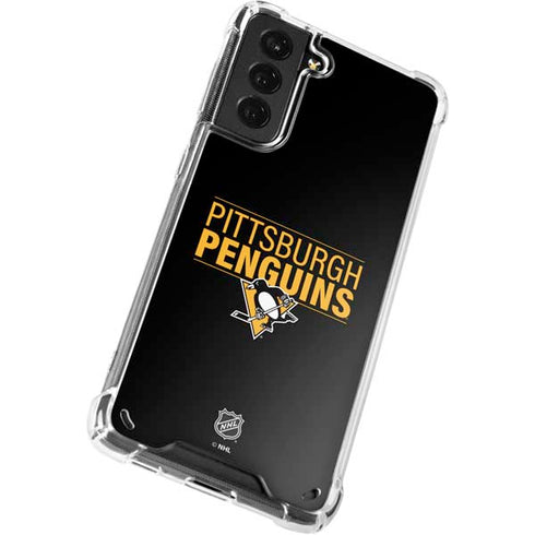 NHL Pittsburgh Penguins Lineup Galaxy S21 Plus 5G Clear Case