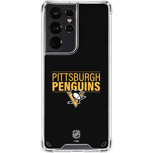 NHL Pittsburgh Penguins Lineup Galaxy S21 Ultra 5G Clear Case