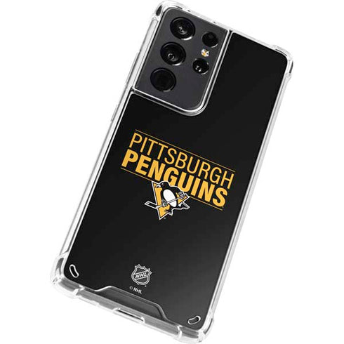 NHL Pittsburgh Penguins Lineup Galaxy S21 Ultra 5G Clear Case