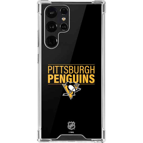 NHL Pittsburgh Penguins Lineup Galaxy S22 Ultra Clear Case