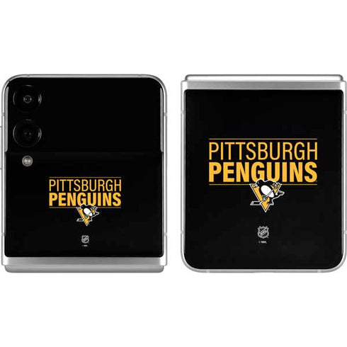 NHL Pittsburgh Penguins Lineup Galaxy Z Flip4 5G Skin