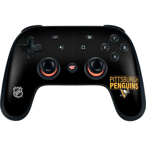NHL Pittsburgh Penguins Lineup Google Stadia Controller Skin