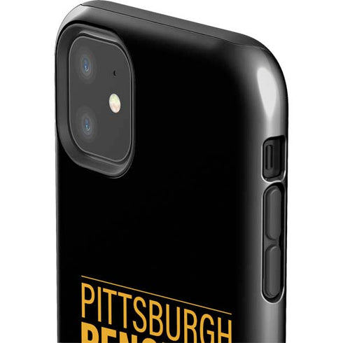 NHL Pittsburgh Penguins Lineup iPhone 11 Impact Case