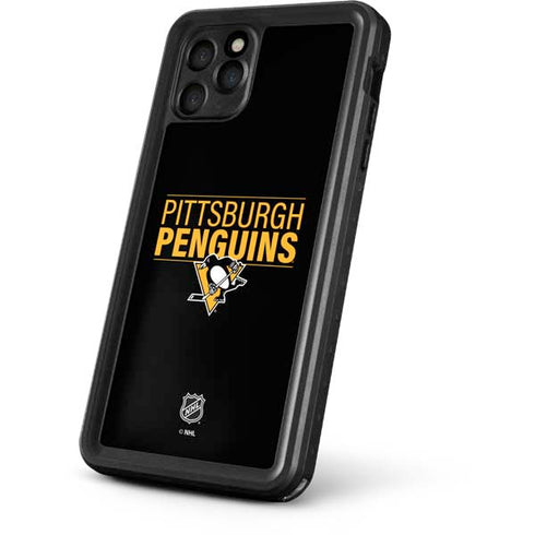 NHL Pittsburgh Penguins Lineup iPhone 11 Pro Max Waterproof Case