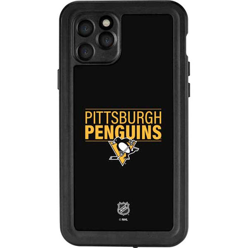NHL Pittsburgh Penguins Lineup iPhone 11 Pro Waterproof Case