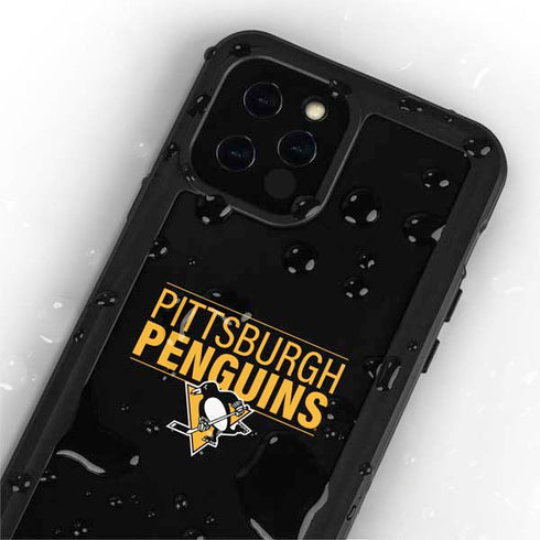 NHL Pittsburgh Penguins Lineup iPhone 12 Pro Waterproof Case