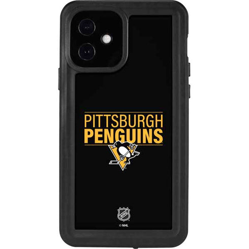 NHL Pittsburgh Penguins Lineup iPhone 12 Waterproof Case