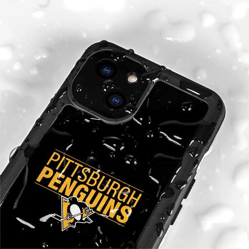 NHL Pittsburgh Penguins Lineup iPhone 13 Mini Waterproof Case