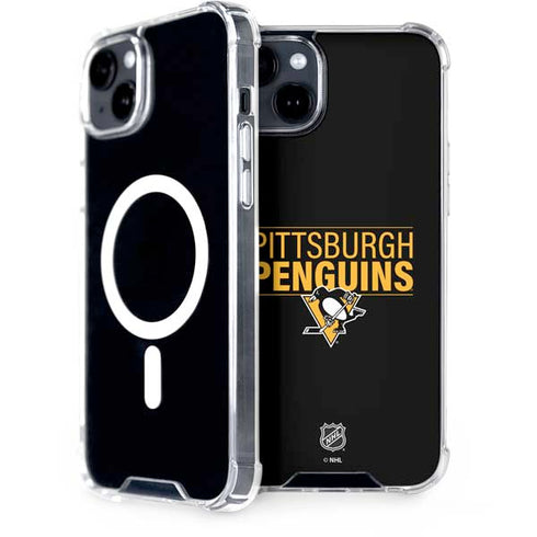 NHL Pittsburgh Penguins Lineup iPhone 15 Plus MagSafe Case
