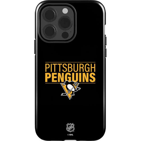 NHL Pittsburgh Penguins Lineup iPhone 15 Pro Impact Case