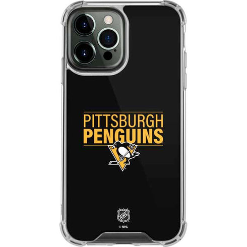 NHL Pittsburgh Penguins Lineup iPhone 14 Pro Max Clear Case
