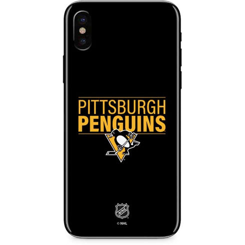 NHL Pittsburgh Penguins Lineup iPhone XS Skin