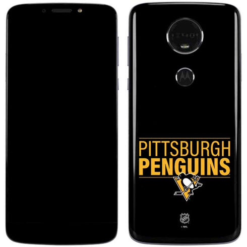 NHL Pittsburgh Penguins Lineup Moto E5 Plus Skin