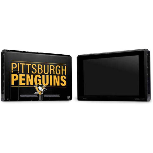 NHL Pittsburgh Penguins Lineup Nintendo Switch Bundle Skin