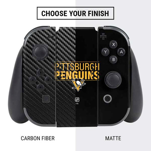 NHL Pittsburgh Penguins Lineup Nintendo Switch Bundle Skin