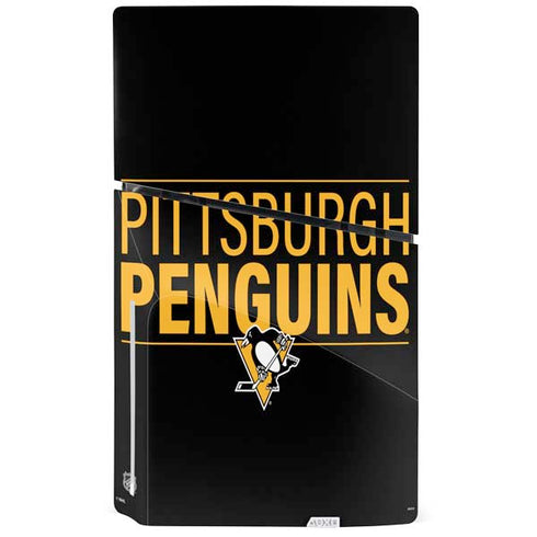 NHL Pittsburgh Penguins Lineup PS5 Slim Disk Bundle Skin