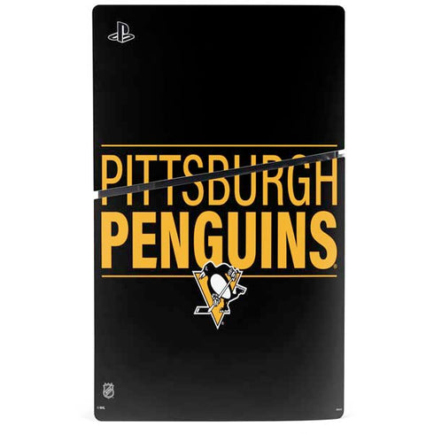 NHL Pittsburgh Penguins Lineup PS5 Slim Digital Edition Bundle Skin