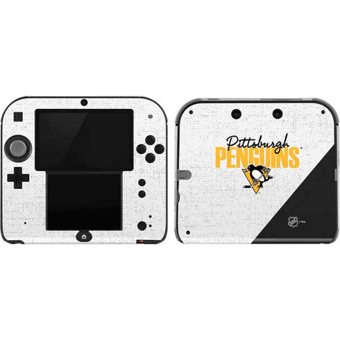 NHL Pittsburgh Penguins Script Nintendo 2DS Skin