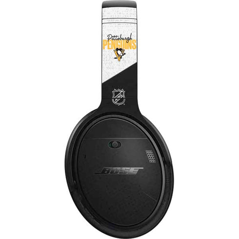 NHL Pittsburgh Penguins Script Bose QuietComfort 35 II Headphones Skin