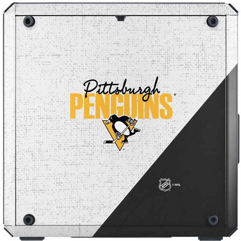 NHL Pittsburgh Penguins Script Cooler Master MasterBox Q300L Mini Tower Skin