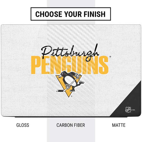 NHL Pittsburgh Penguins Script Dell Vostro Skin