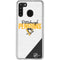 NHL Pittsburgh Penguins Script Galaxy A21 Clear Case
