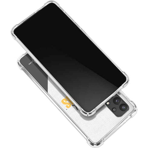 NHL Pittsburgh Penguins Script Galaxy A32 5G Clear Case
