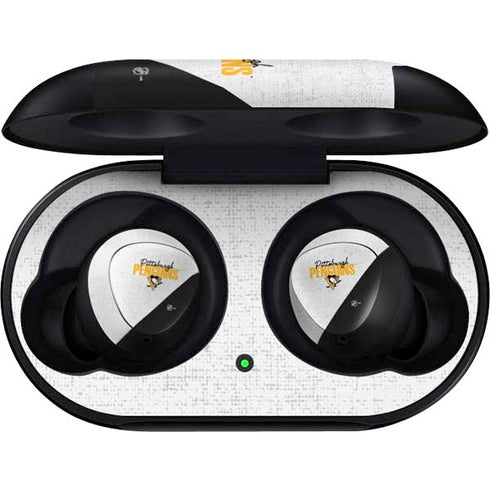NHL Pittsburgh Penguins Script Galaxy Buds Skin
