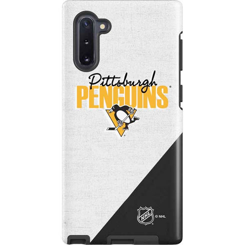 NHL Pittsburgh Penguins Script Galaxy Note 10 Pro Case