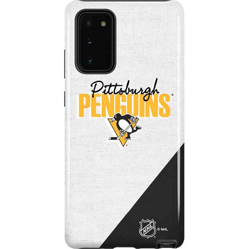 NHL Pittsburgh Penguins Script Galaxy Note20 5G Pro Case