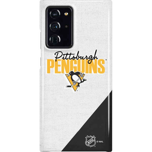 NHL Pittsburgh Penguins Script Galaxy Note20 Ultra 5G Lite Case