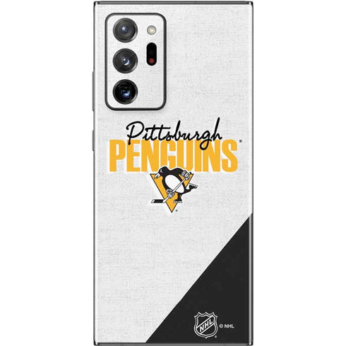 NHL Pittsburgh Penguins Script Galaxy Note20 Ultra 5G Skin