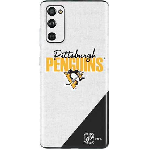 NHL Pittsburgh Penguins Script Galaxy S20 Fan Edition Skin