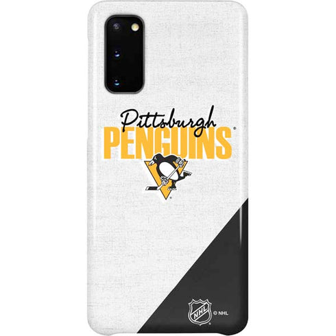 NHL Pittsburgh Penguins Script Galaxy S20 Lite Case