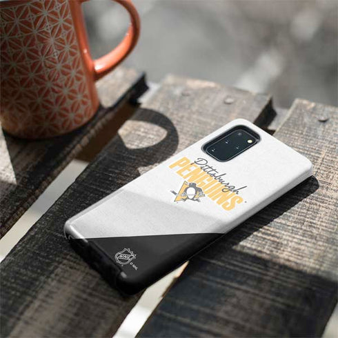 NHL Pittsburgh Penguins Script Galaxy S20 Plus Pro Case