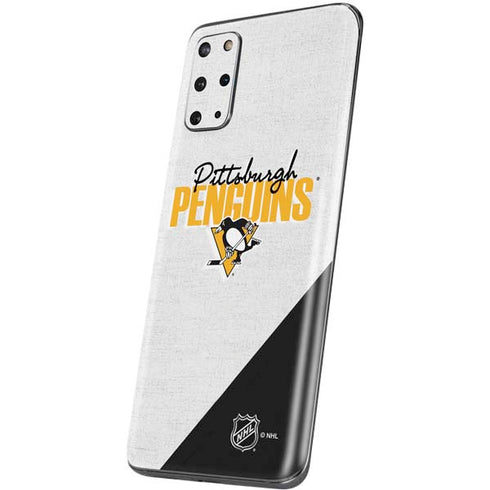 NHL Pittsburgh Penguins Script Galaxy S20 Plus Skin