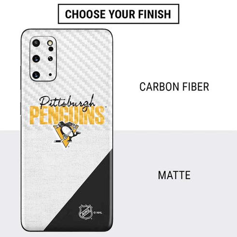 NHL Pittsburgh Penguins Script Galaxy S20 Plus Skin